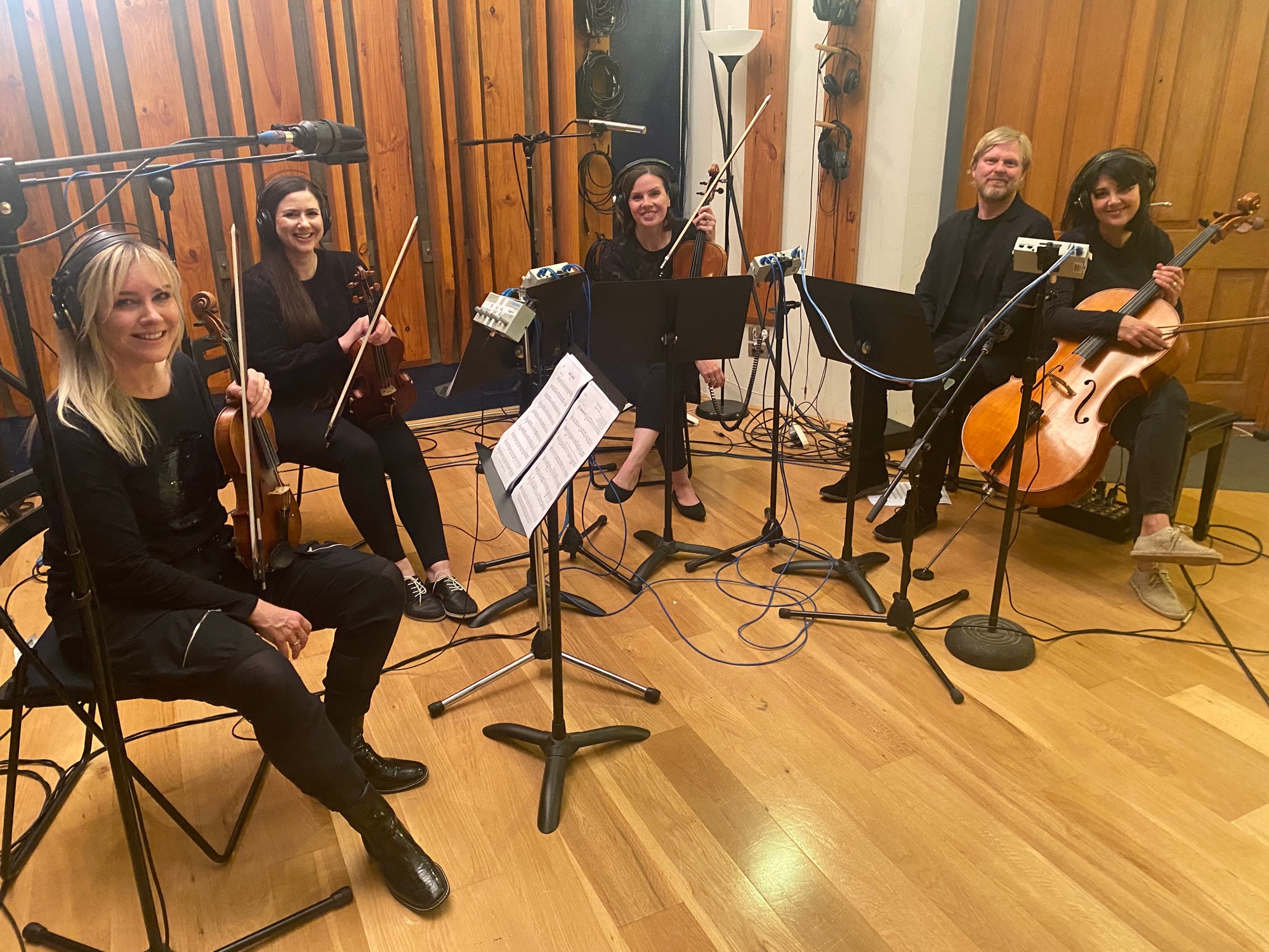 Aquila recording session