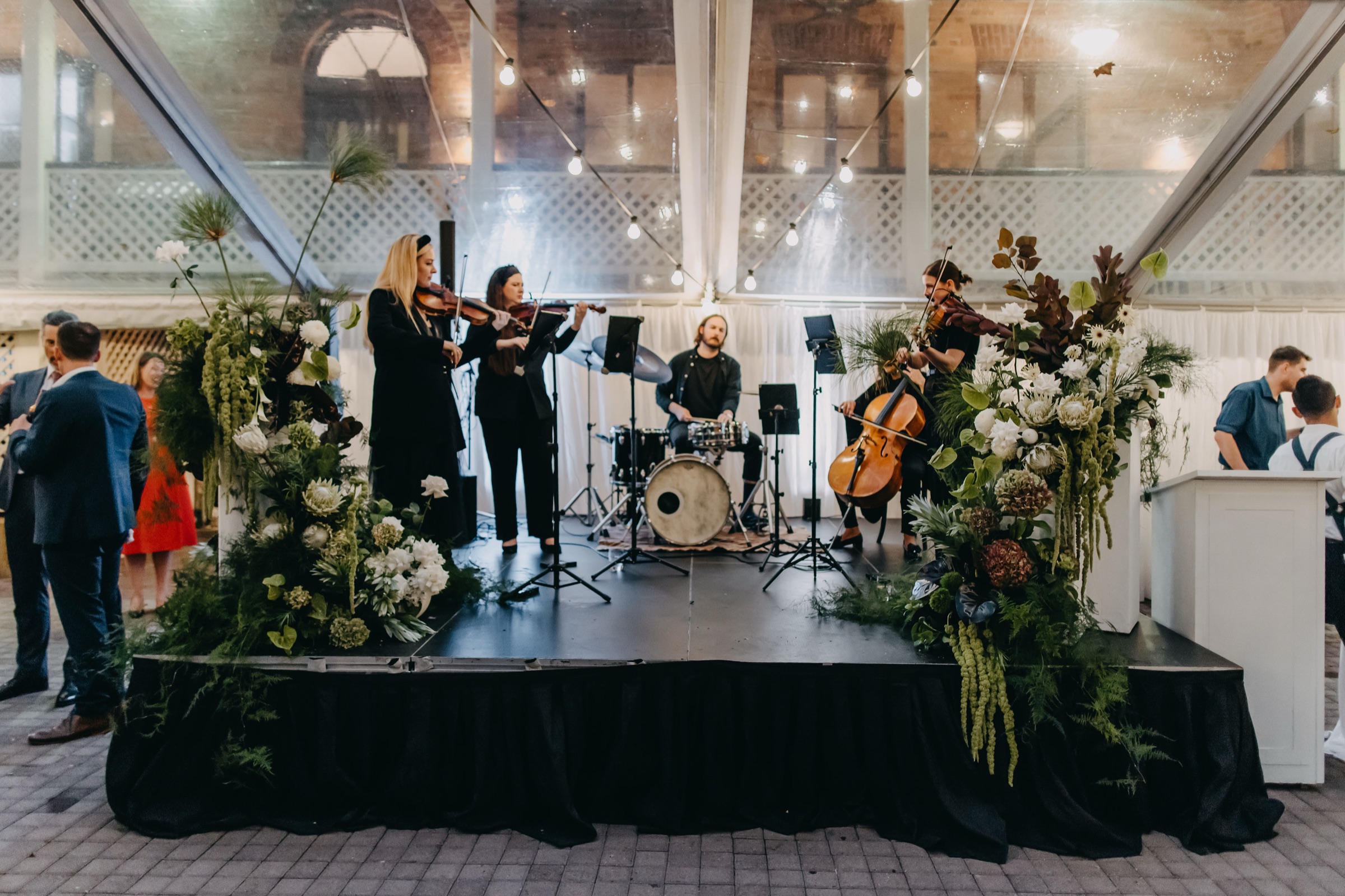 Aquila performing live at the KWM key client event, Lamont's
